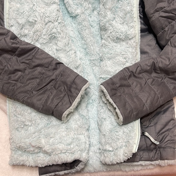 Girls The North Face reversible warm jacket - Picture 4 of 6